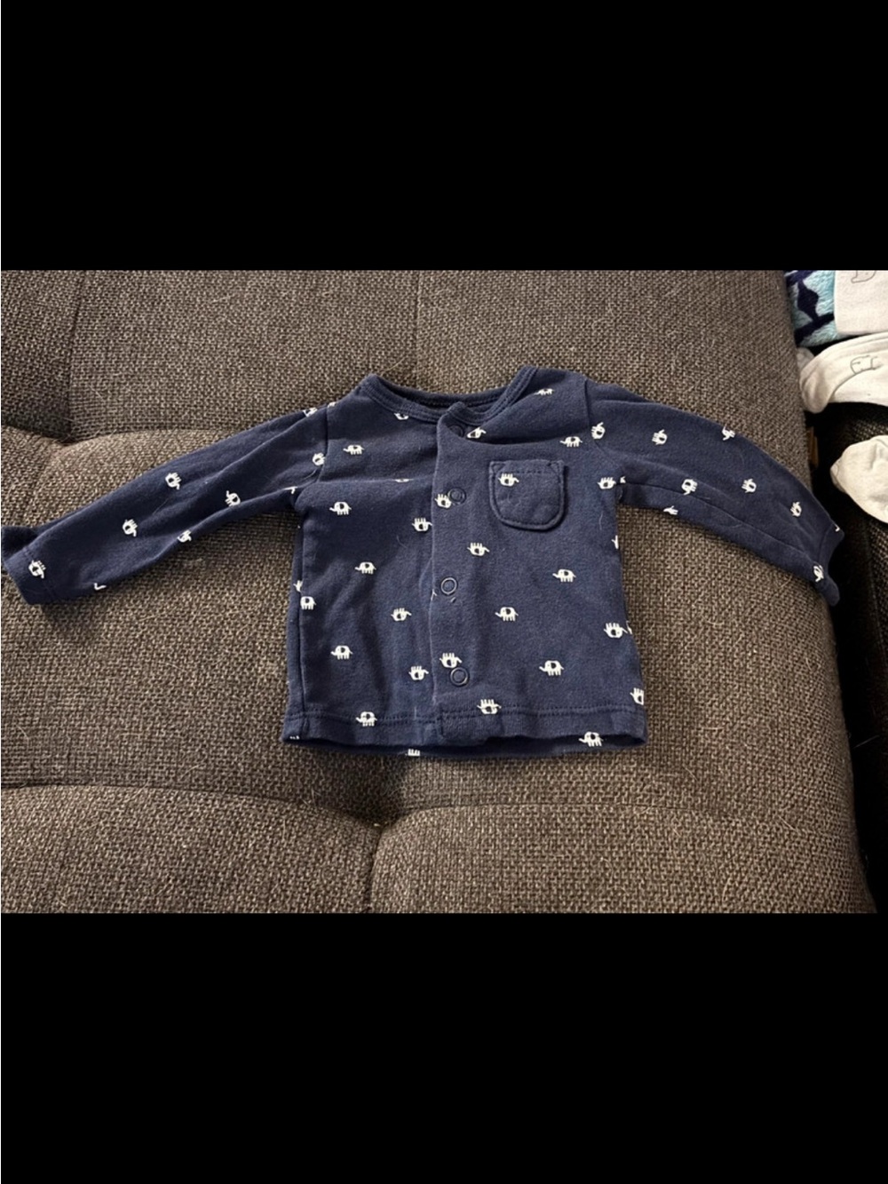 Carter’s elephant cardigan